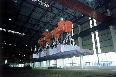 MW12、MW15、MW22系列吊運(yùn)捆扎棒材用電磁鐵